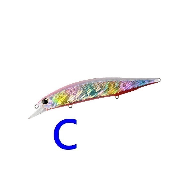 9084 12cm/17g 米諾 浮水 遠投 金目 七星 海鱸 青物 鱸魚 遠投 米諾 響珠 阿蔡路亞台灣現貨 M084-規格圖3