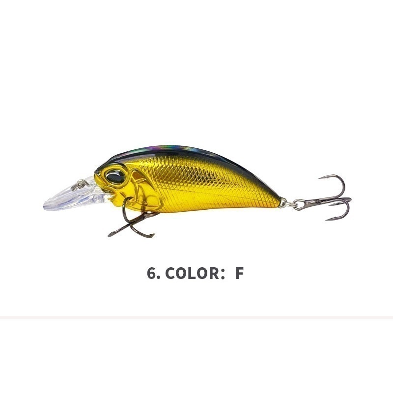 CRANK 浮水 小胖子 米諾 舌板 硬餌 路亞 7公分 15克 CB060 A款 阿蔡路亞 台灣現貨-細節圖8