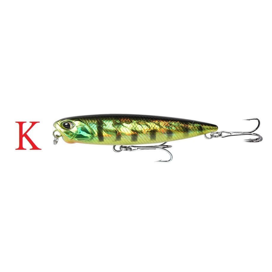 鉛筆 6.5公分 5.5g 浮水 Z字狗 路亞 假餌 Pencil 硬餌 PE078 阿蔡路亞 台灣現貨-規格圖1