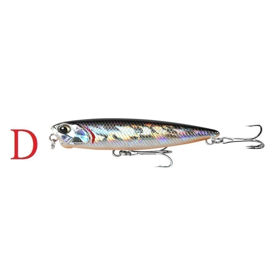 鉛筆 6.5公分 5.5g 浮水 Z字狗 路亞 假餌 Pencil 硬餌 PE078 阿蔡路亞 台灣現貨-規格圖1
