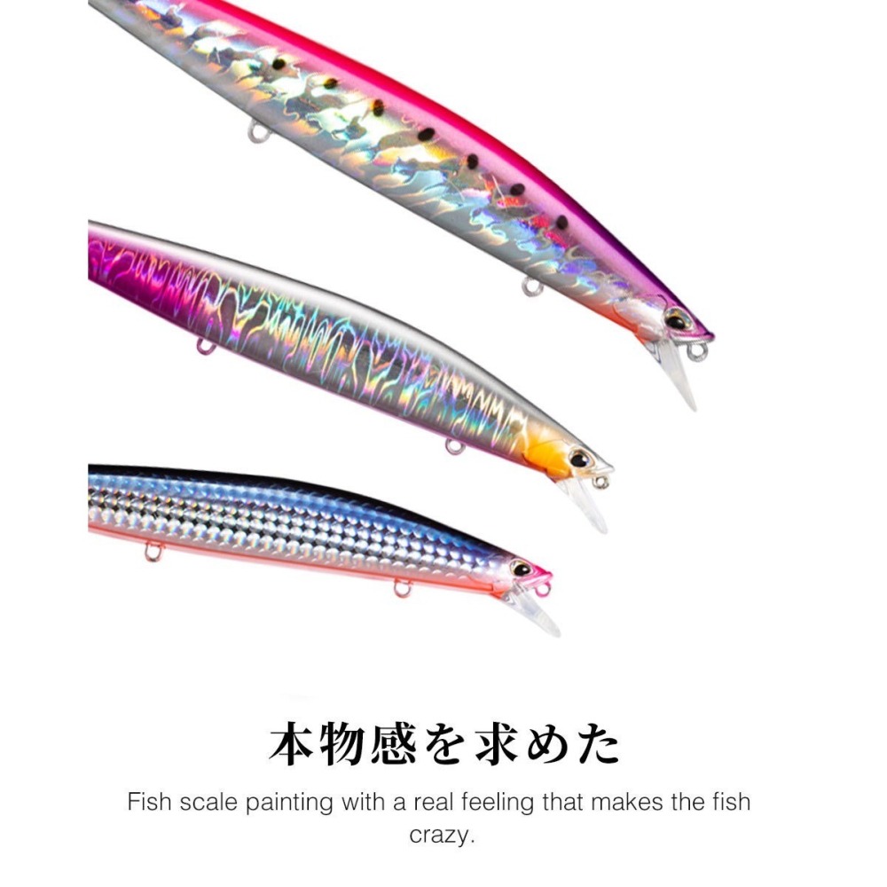 9119 14cm/26g 米諾 沉水 遠投 金目 七星 海鱸 青物 鱸魚 遠投 米諾 響珠 阿蔡路亞 台灣現貨-細節圖4