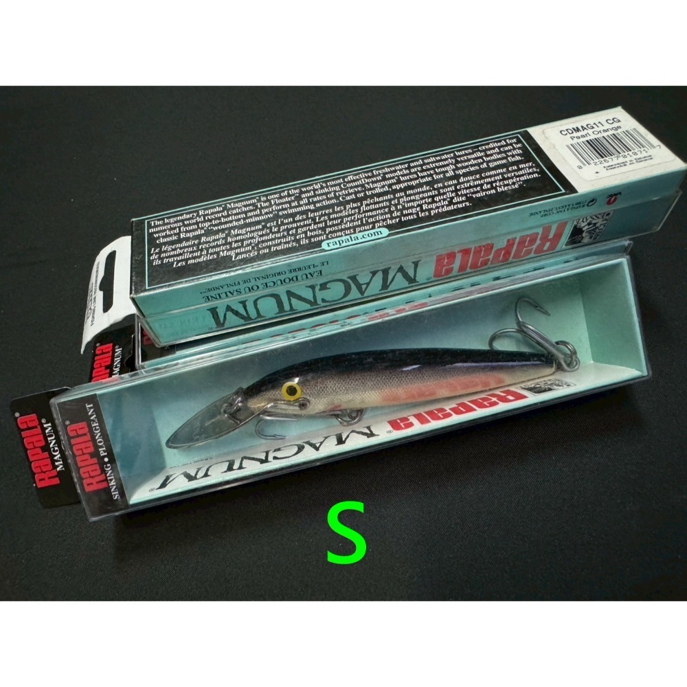 RaPaLa CD 11 鐵舌板 牛港 瓜瓜 紅槽 竹梭 海釣 岸拋 阿蔡路亞-規格圖7