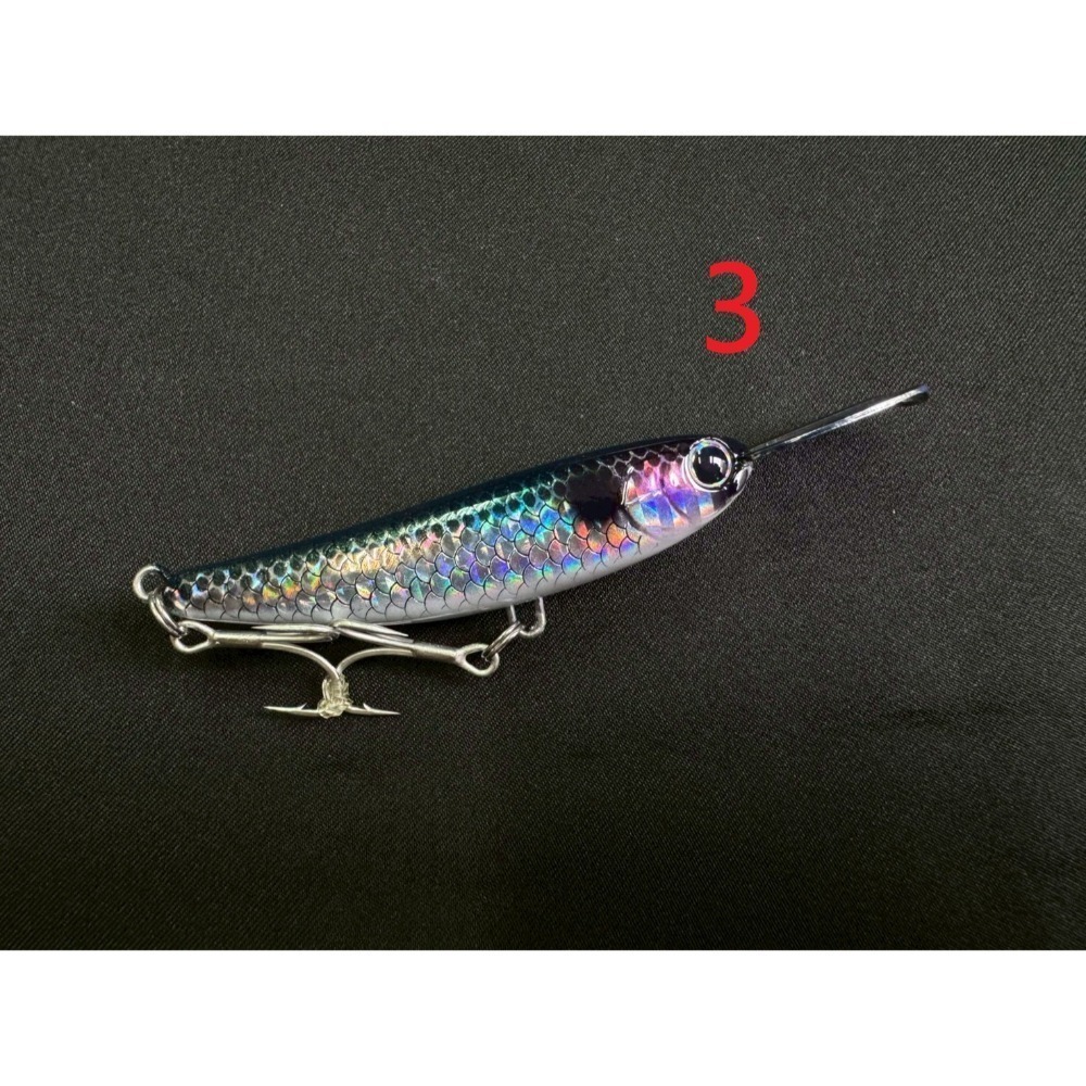 006 金屬舌板 65mm 16g 水表餌 自動鉛筆 上升鉛筆 鉛筆 路亞 假餌 黑格 捲仔 阿蔡路亞 台灣現貨 004-規格圖6