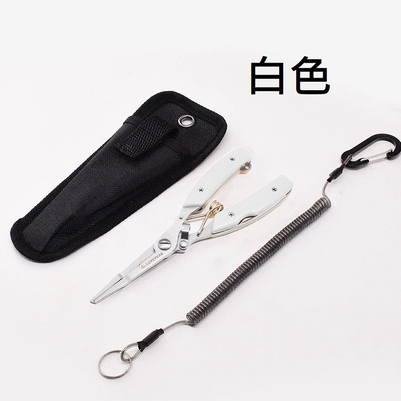路亞鉗 多功能 PE 釣魚鉗 夾子 魚夾 PE剪刀 摺疊魚刀殺魚刀 阿蔡路亞 台灣現貨-規格圖6