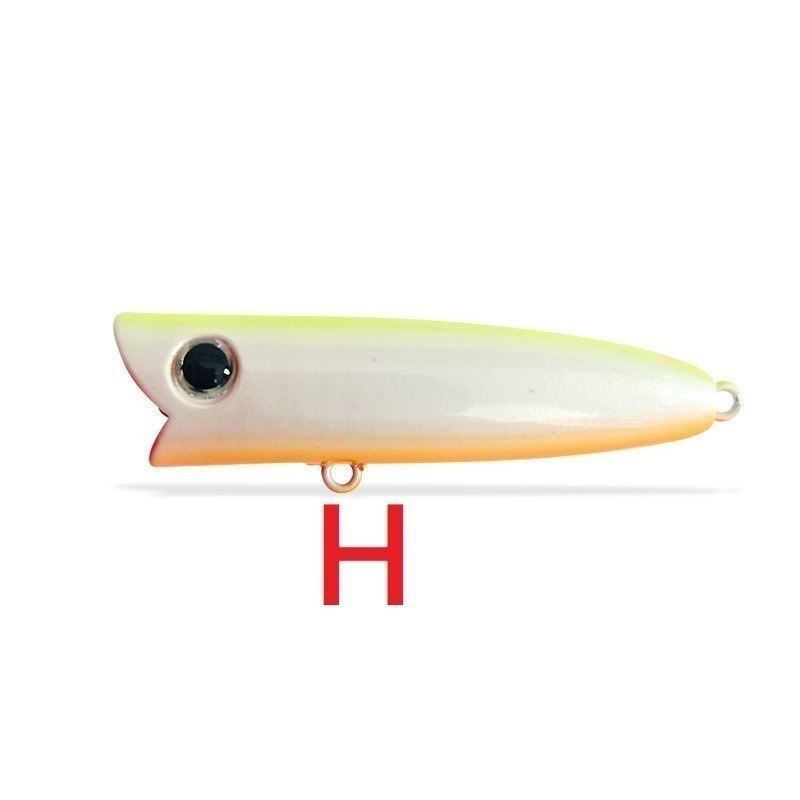 6cm/7g 波爬 波趴 波爬 波啪 POPPER 浮水 波扒 微拋 黑格 捲仔 阿蔡路亞 台灣現貨-細節圖9