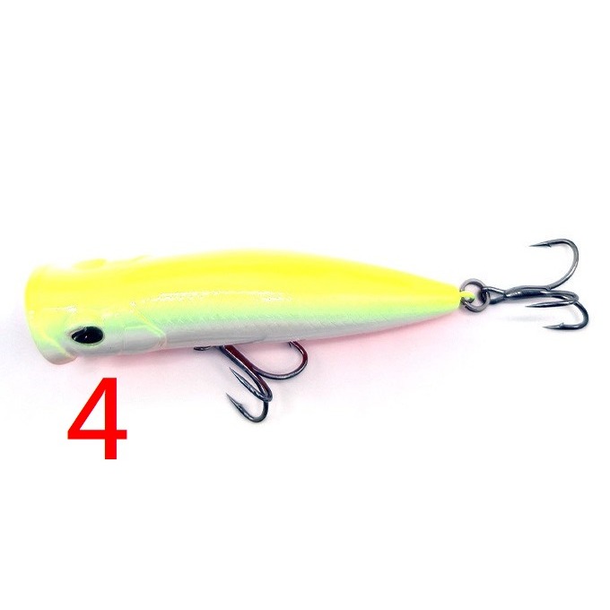 7.2CM 9.5G 波趴 波爬 波啪 POPPER 浮水 波扒 微拋 黑格 捲仔 阿蔡路亞 台灣現貨-細節圖8