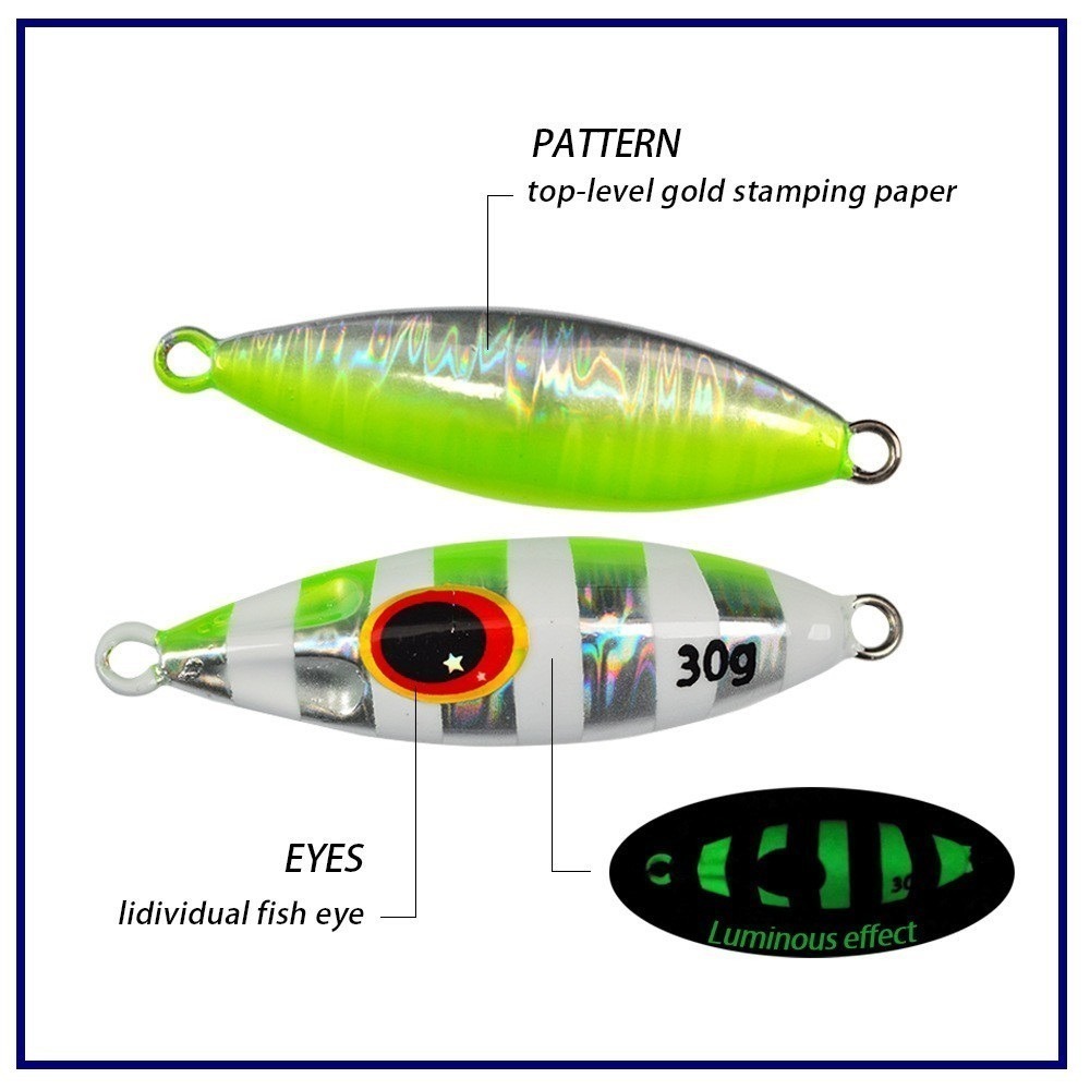 小蜜蜂 鐵板 SLOW 慢搖 30G 40G 60G 阿蔡路亞 台灣現貨-細節圖4