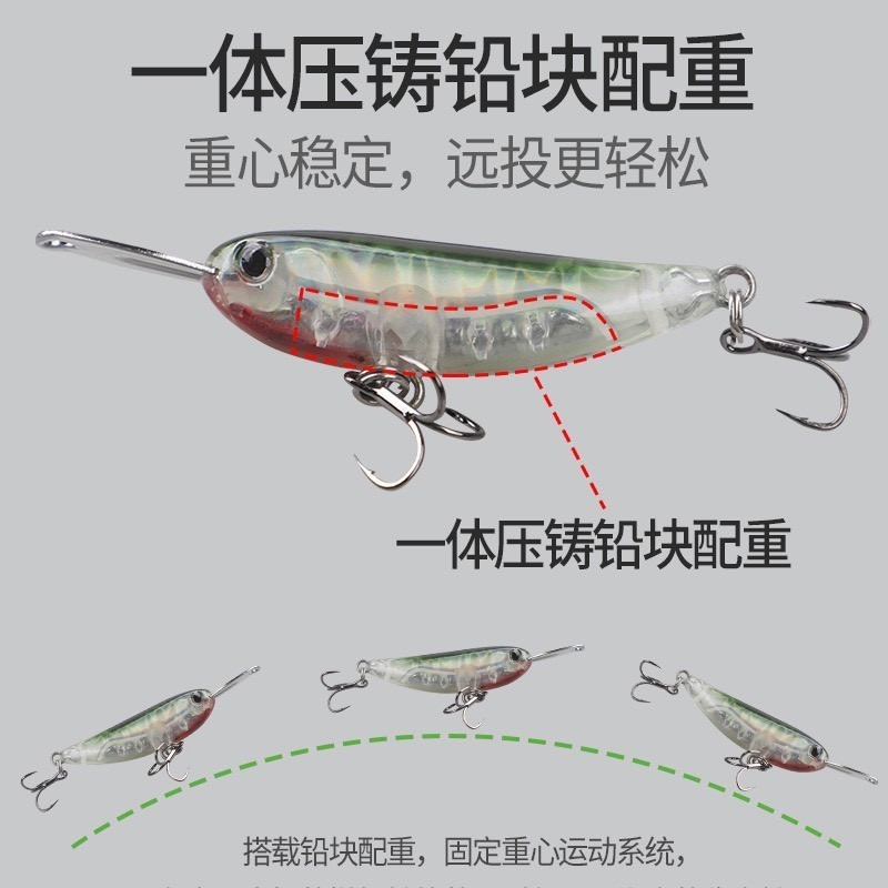 004 5.5克 E款 金屬舌板 自動鉛筆 上升鉛筆 鉛筆 路亞 假餌 黑格 捲仔 阿蔡路亞 台灣現貨 006-細節圖8