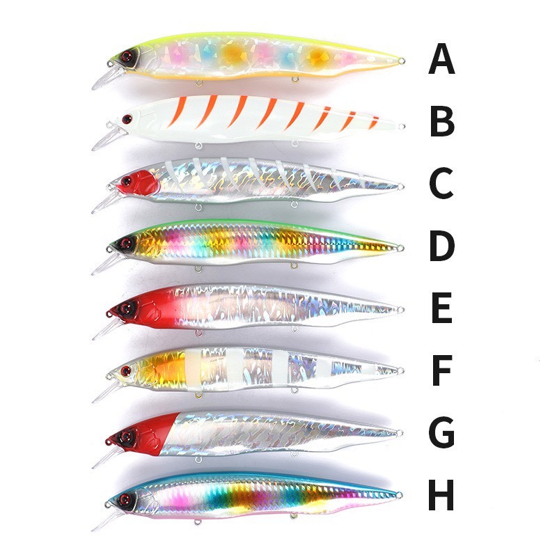 31克16公分 米諾 浮水 遠投 金目 七星 海鱸 竹梭 青物 鱸魚 遠投 米諾 響珠 阿蔡路亞 台灣現貨-細節圖2