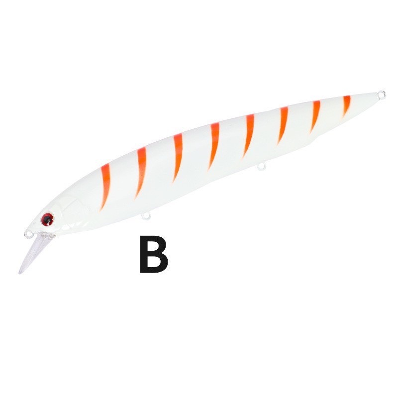 31克16公分 米諾 浮水 遠投 金目 七星 海鱸 竹梭 青物 鱸魚 遠投 米諾 響珠 阿蔡路亞 台灣現貨-規格圖6