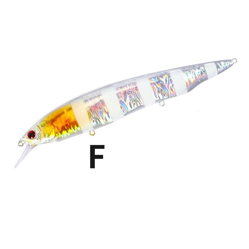 31克16公分 米諾 浮水 遠投 金目 七星 海鱸 竹梭 青物 鱸魚 遠投 米諾 響珠 阿蔡路亞 台灣現貨-規格圖6