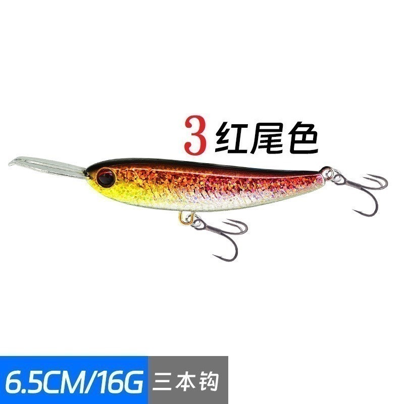 簡易包裝 006 金屬舌板 65mm 16g 水表自動鉛筆 上升鉛筆 鉛筆 路亞 假餌 黑格 捲仔 阿蔡路亞 台灣現貨-規格圖9