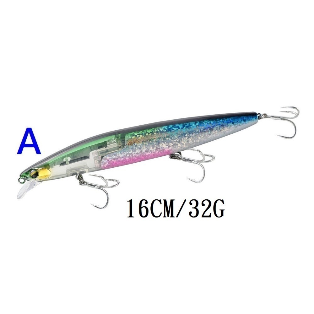 閃片 閃鱗 狂鱗 16CM/32G 浮水 魚虎 金目 七星 海鱸 青物 鱸魚 遠投 米諾 阿蔡路亞 台灣現貨-規格圖5