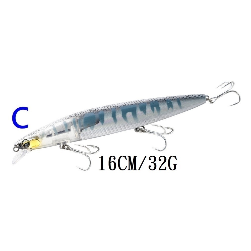 閃片 閃鱗 狂鱗 16CM/32G 浮水 魚虎 金目 七星 海鱸 青物 鱸魚 遠投 米諾 阿蔡路亞 台灣現貨-規格圖5