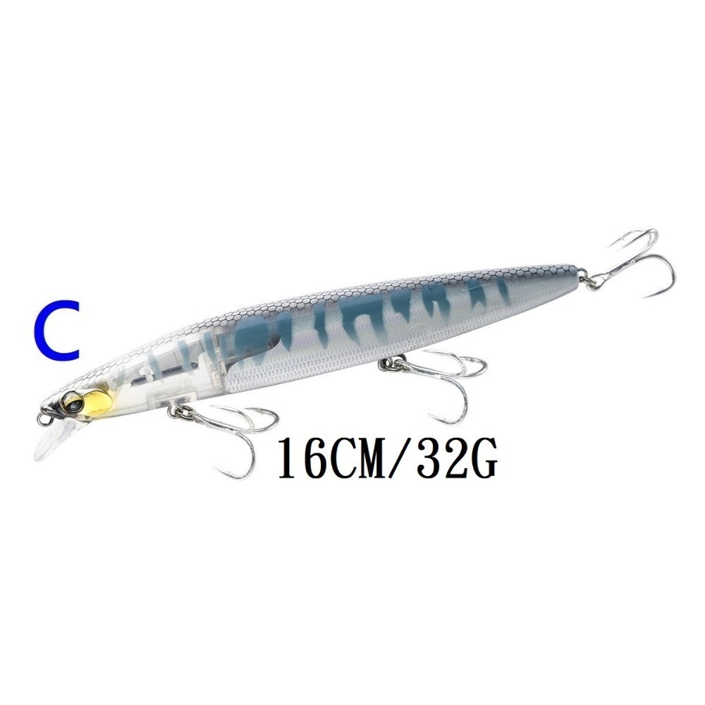 閃片 閃鱗 狂鱗 16CM/32G 浮水 魚虎 金目 七星 海鱸 青物 鱸魚 遠投 米諾 阿蔡路亞 台灣現貨-規格圖5