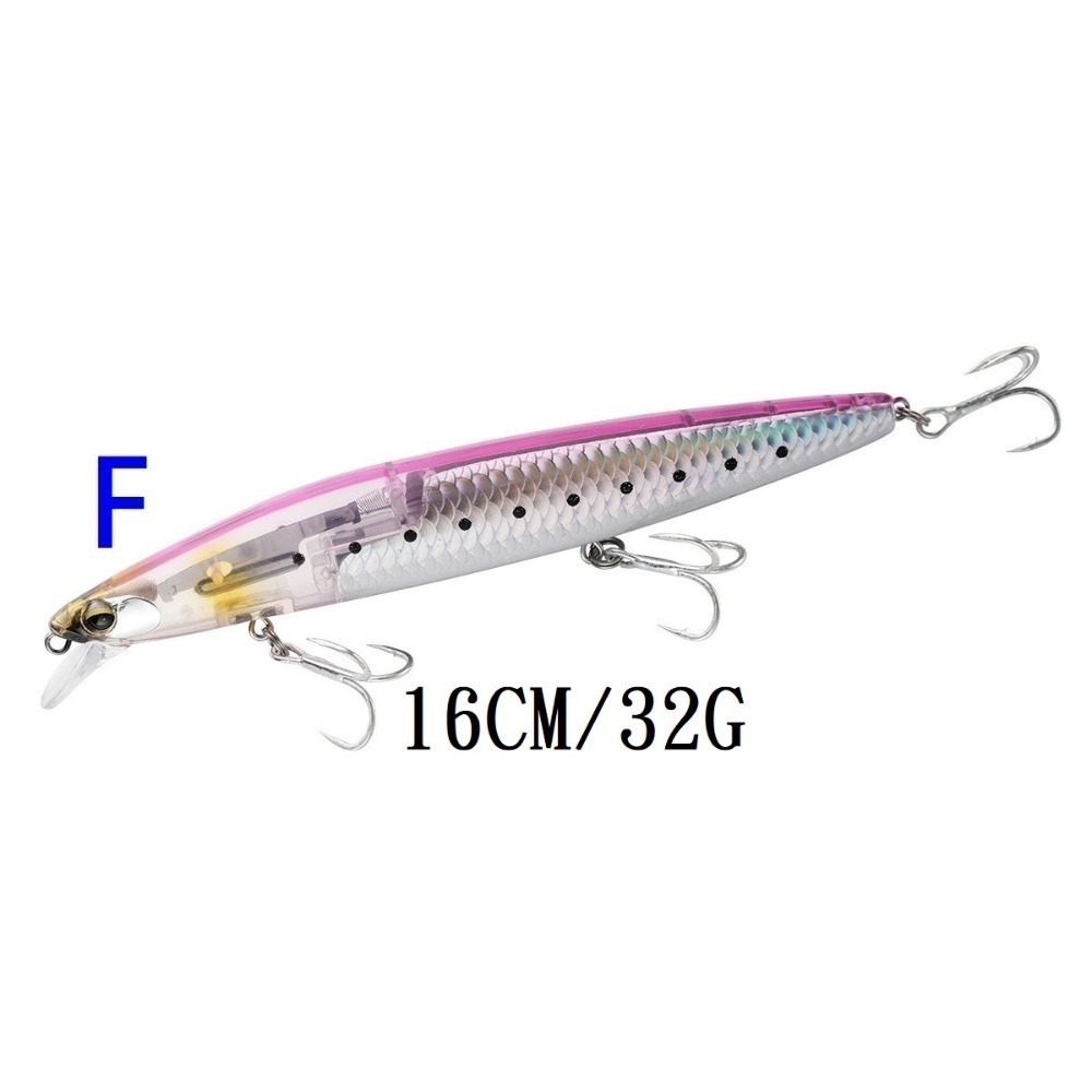 閃片 閃鱗 狂鱗 16CM/32G 浮水 魚虎 金目 七星 海鱸 青物 鱸魚 遠投 米諾 阿蔡路亞 台灣現貨-規格圖5