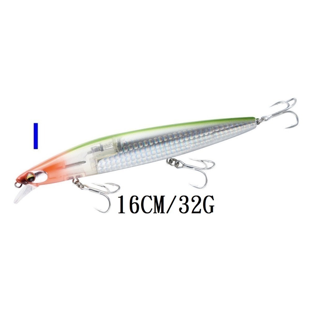 閃片 閃鱗 狂鱗 16CM/32G 浮水 魚虎 金目 七星 海鱸 青物 鱸魚 遠投 米諾 阿蔡路亞 台灣現貨-規格圖5