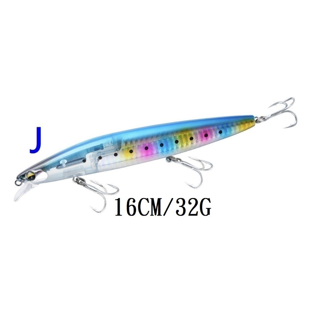 閃片 閃鱗 狂鱗 16CM/32G 浮水 魚虎 金目 七星 海鱸 青物 鱸魚 遠投 米諾 阿蔡路亞 台灣現貨-規格圖5
