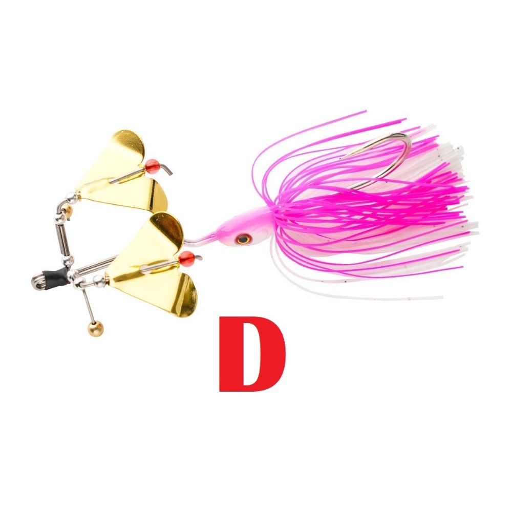 台灣現貨 鬍鬚佬 buzz bait 巴雜 30g 魚虎 呆 阿蔡路亞-規格圖5