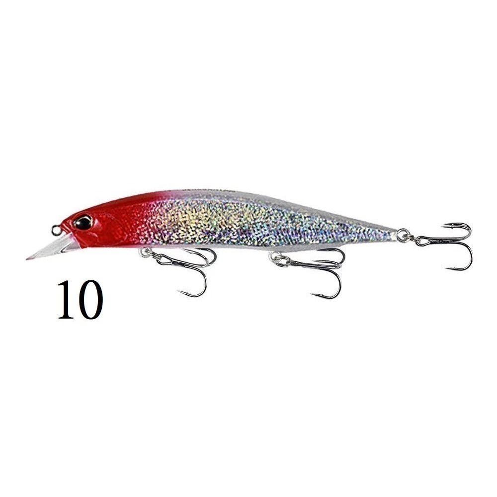12cm/15g 米諾 浮水 金目 七星 海鱸 青物 鱸魚 呆 魚虎 響珠 阿蔡路亞 台灣現貨9084-規格圖2