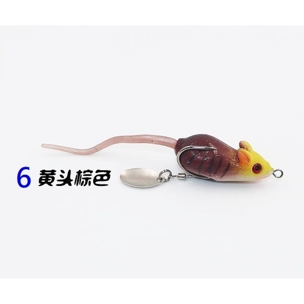一口蛙 一口吞 老鼠 雷蛙 雷強 呆 魚虎 10.5g 泰國 阿蔡路亞 台灣現貨-細節圖7
