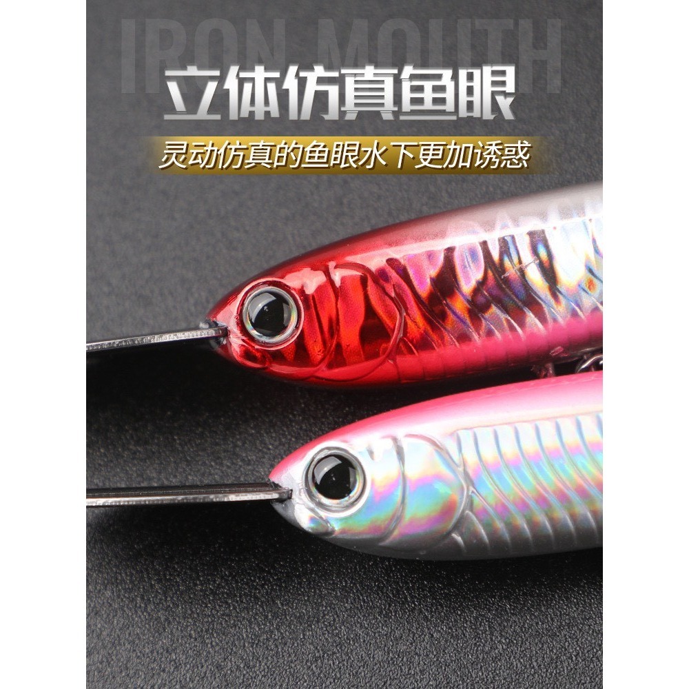 簡易包裝 006 金屬舌板  15g  水表自動鉛筆 上升鉛筆 鉛筆路亞 假餌 黑格 捲仔 阿蔡路亞 台灣現貨-細節圖3