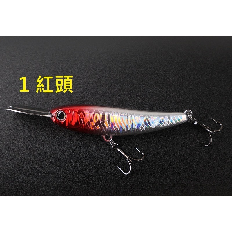簡易包裝 006 金屬舌板  15g  水表自動鉛筆 上升鉛筆 鉛筆路亞 假餌 黑格 捲仔 阿蔡路亞 台灣現貨-細節圖4
