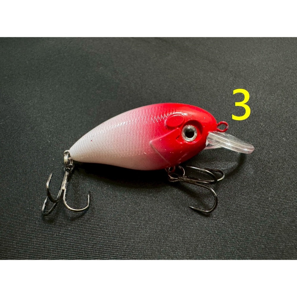 清倉品  NG品   CRANK 浮水 小胖子 米諾 舌板 硬餌 路亞 65mm 8G 阿蔡路亞 台灣現貨-規格圖4