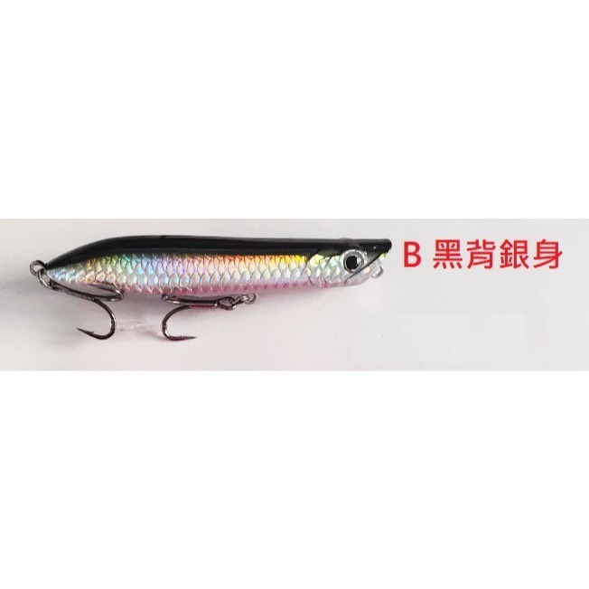 黑格 黑鯛 捲仔  呆 鱸魚 Z子狗 鉛筆  遠投 浮水鉛筆 假餌 路亞  硬餌 阿蔡路亞 台灣現貨-規格圖6