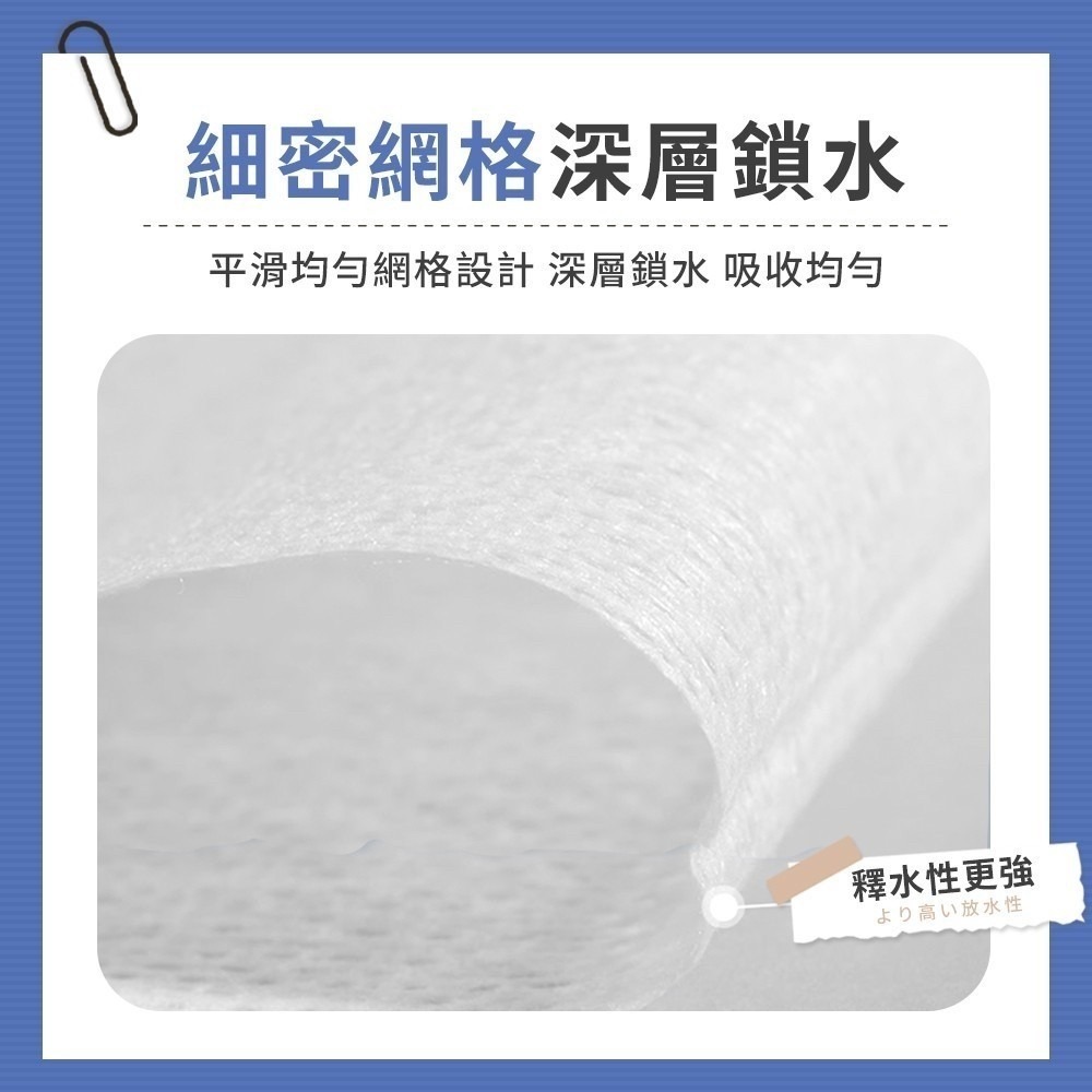 💙 藍白萬用巾 乾濕兩院巾 不織布擦拭巾 💙-細節圖3