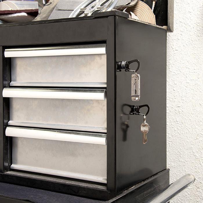 Niteize SLIDELOCK 360度旋轉磁鐵8字扣(雙色/單款販售)MSBL-細節圖6