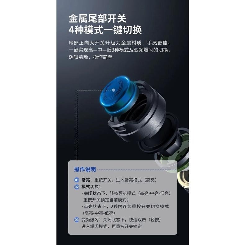 NEXTORCH E51C高亮直充EDC小直手電筒(1600流明)/2023新品-細節圖2