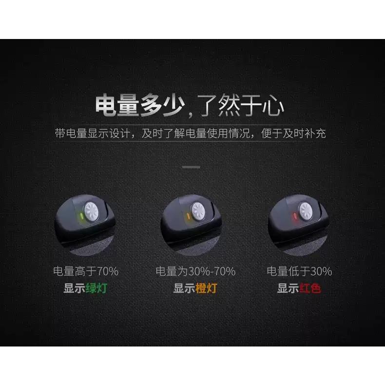 NEXTORCH UT11C警用版帽夾燈(Type-C直充/白光+紅藍警閃)-細節圖2