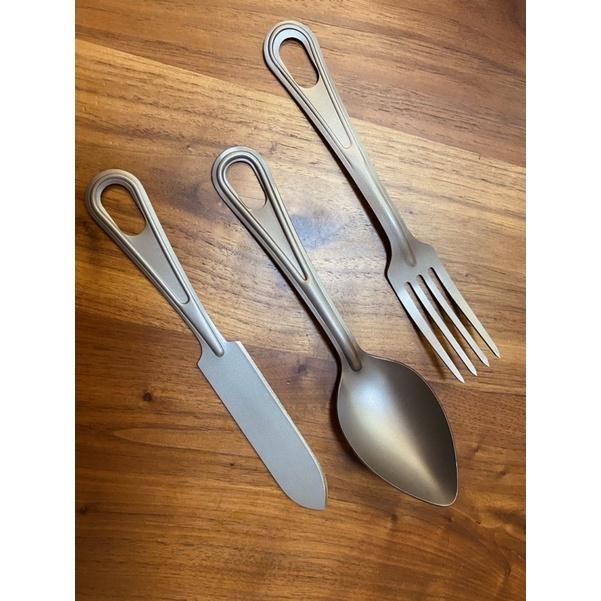 純鈦餐具組（餐刀/叉子/大湯匙）/特價僅一組-細節圖2