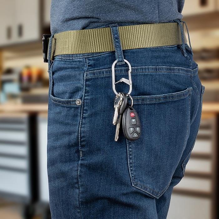 Niteize G-SERIES DUAL CHAMBER CARABINER不鏽鋼G形扣-細節圖5