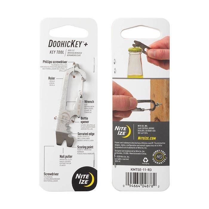Nite Ize DoohicKey Key Tool 八合一多功能小工具/銀色(2021新品)-細節圖2
