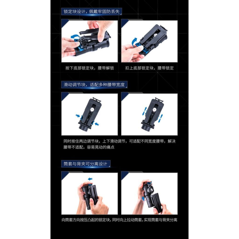 Nextorch V31戰術快拔套(適用TA30,TA01,E6)-細節圖4