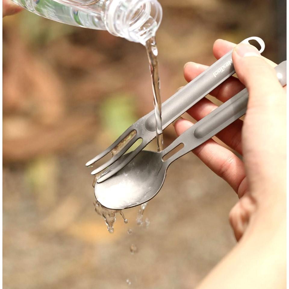 Nextool 純鈦叉杓組(抗菌無毒╳耐用不鏽╳輕盈堅固╳便捷環保)/熱銷新品-細節圖5