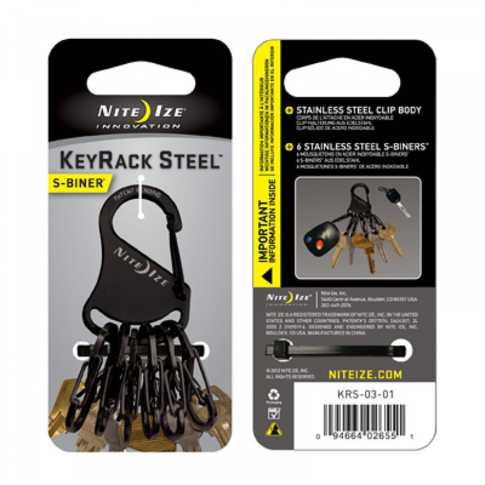 NITE IZE Key Rack-Steel 鑰匙圈-細節圖2