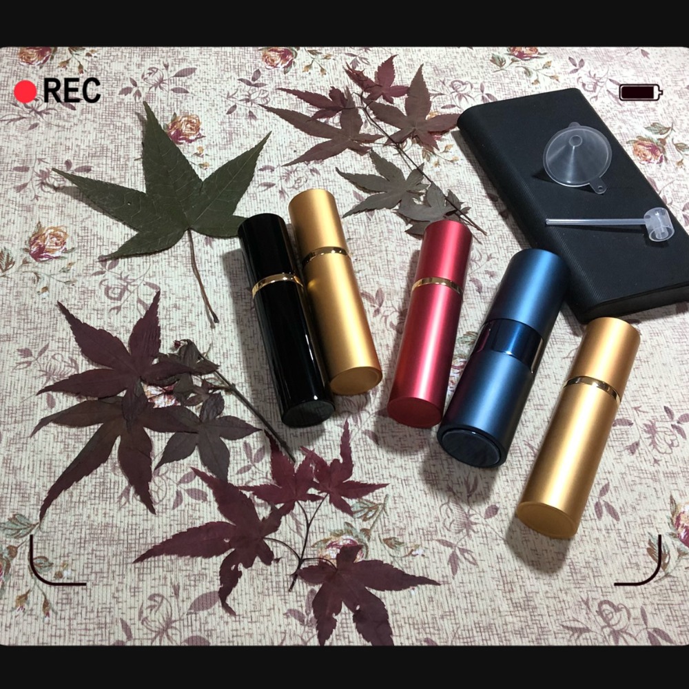 現貨 10ML寶蓋式 鋁製香水分裝瓶  超美霧面色系上市 買5送一 不挑色-細節圖2