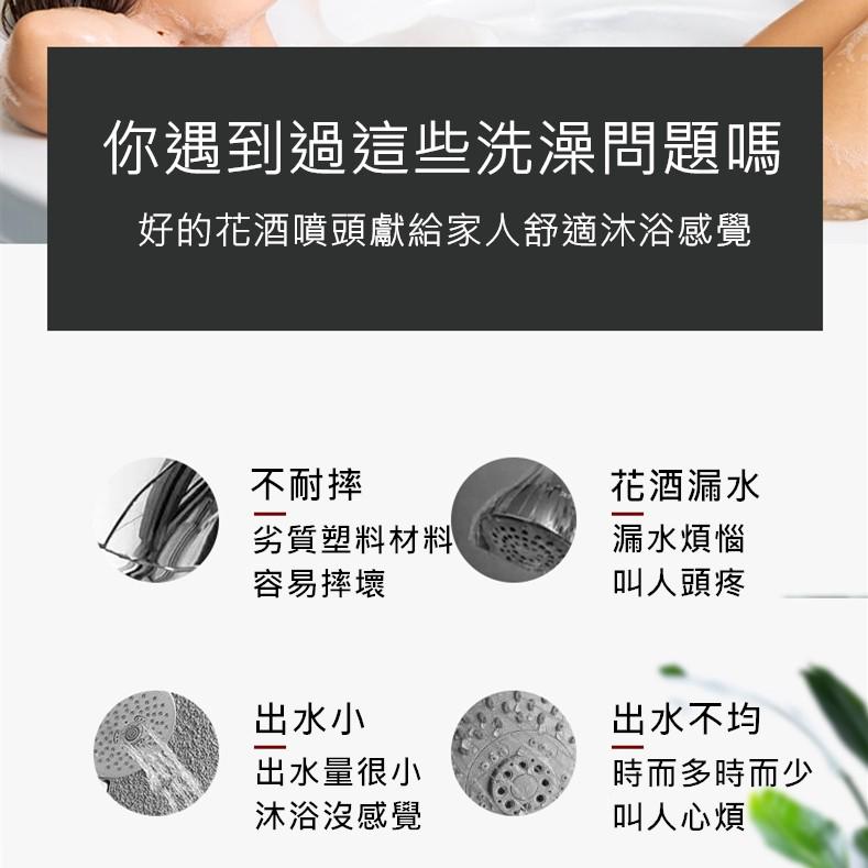 300孔加壓蓮蓬頭 加壓蓮蓬頭 省水蓮蓬頭 洗澡蓮蓬頭 蓮蓬頭 花灑 淋浴管-細節圖2