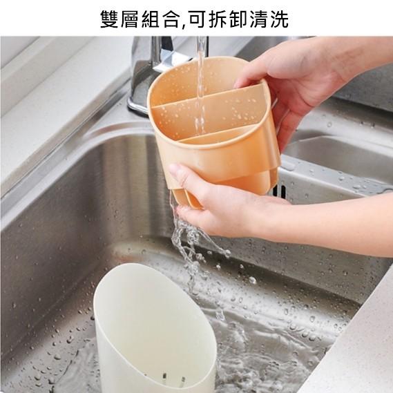 [現貨] 24H出貨 餐具瀝水置物架 瀝水置物架 筷子收納盒 廚房瀝水籃 瀝水架 杯架 碗盤架 筷架 餐具收納-細節圖3