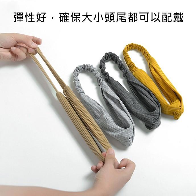 毛線髮帶 頭帶 簡約洗臉頭巾 髮箍 韓國秋冬針織髮箍 寬邊頭巾 月子頭飾 現貨 女生配件 髮帶 頭飾-細節圖4