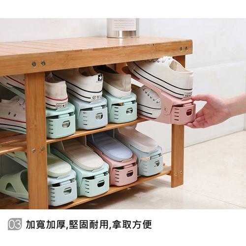 【台灣現貨】 簡易鞋架 馬卡龍鞋架 雙層鞋架 可調節鞋架 鞋子收納架 一體式鞋架 收納鞋架 鞋托架 鞋架 收納架 鞋櫃-細節圖7