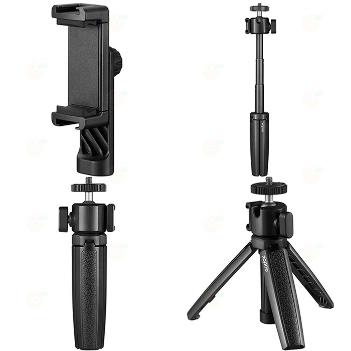 神牛 Godox Vlog Kit 手機直播錄影套組 VK2-LT 三腳架 補光燈 採訪 Lightning接口-細節圖3