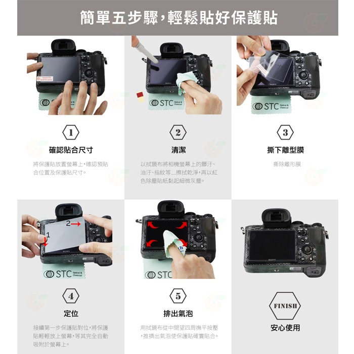 STC 9H AR 鋼化貼 螢幕玻璃保護貼 硬式玻璃貼 適用 GOPRO HERO11 HERO12 運動相機-細節圖5