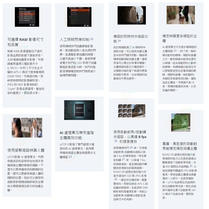 ⭐ 送註冊禮 SONY A7CR Body 可換鏡頭全片幅相機 單機身 台灣索尼公司貨 a7CR 錄影 攝影 Vlog-細節圖3