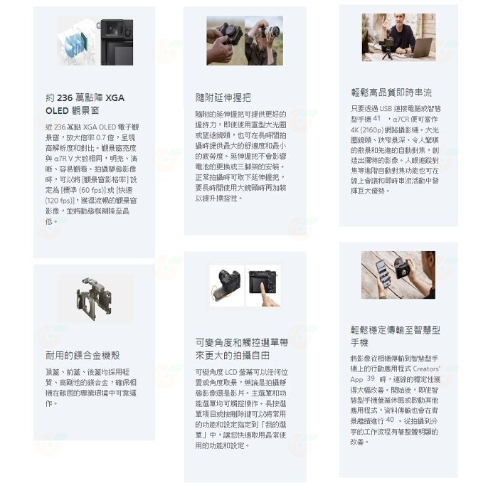 ⭐ 送註冊禮 SONY A7CR Body 可換鏡頭全片幅相機 單機身 台灣索尼公司貨 a7CR 錄影 攝影 Vlog-細節圖5