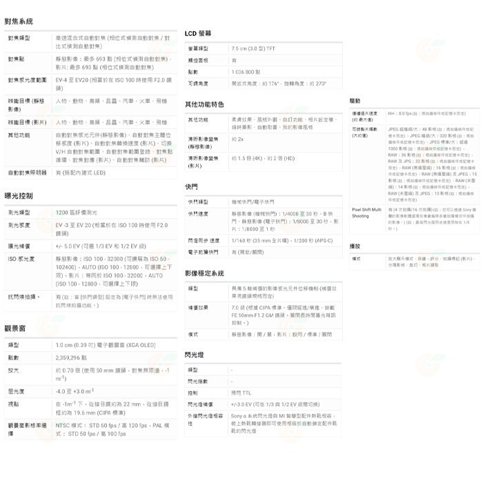 ⭐ 送註冊禮 SONY A7CR Body 可換鏡頭全片幅相機 單機身 台灣索尼公司貨 a7CR 錄影 攝影 Vlog-細節圖8