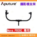 愛圖仕 Aputure NOVA P600C 影視燈專用配件 攝影棚支架 可360度旋轉 雙燈支架 帶輪攜帶箱 平板燈-規格圖4